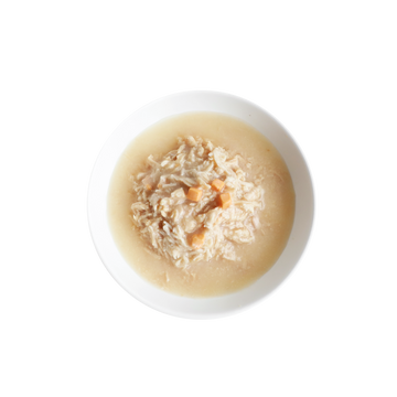 Kit Cat Goat Milk chicken cheese wet cat food in bowl