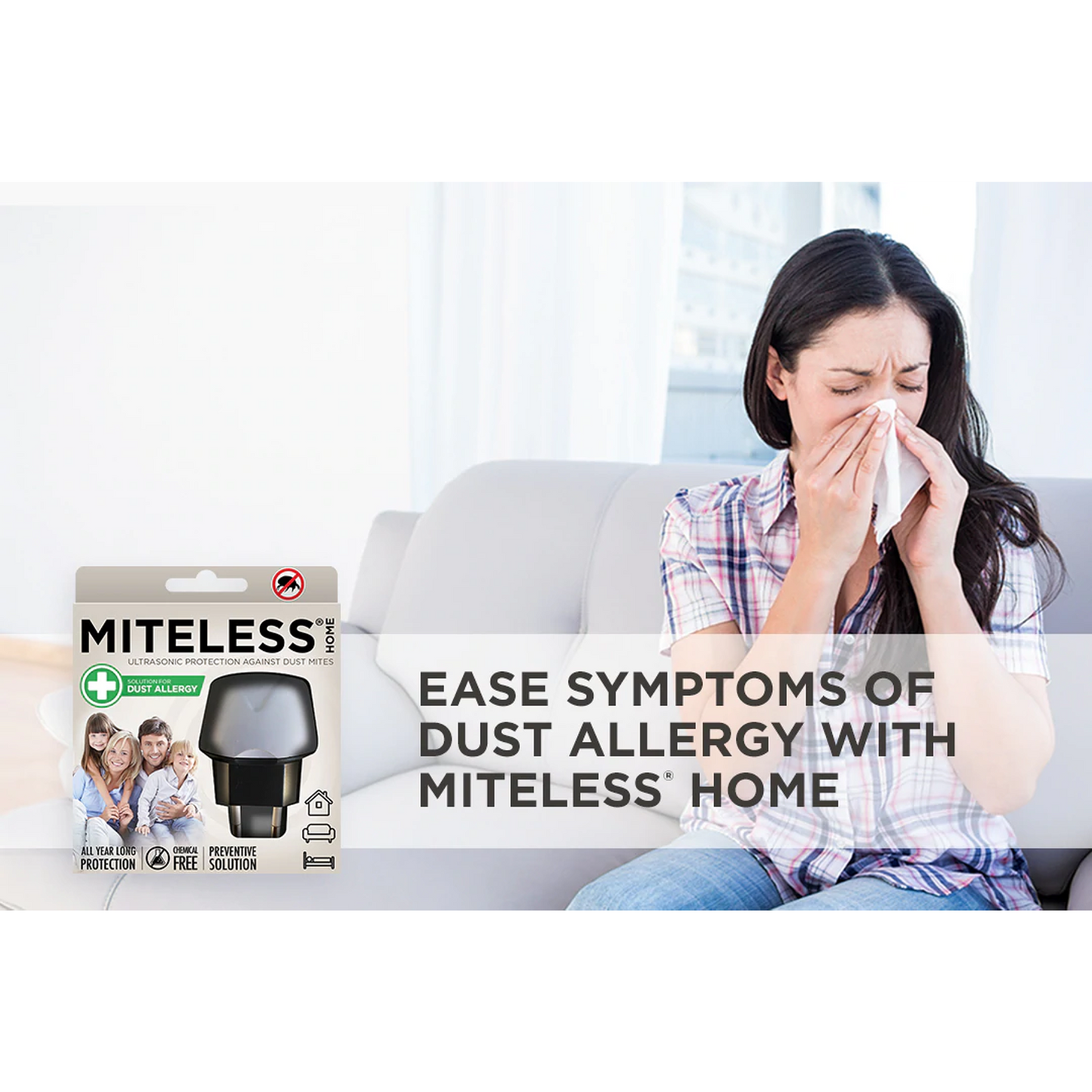 MITELESS® Home Plug in Ultrasonic Repellent