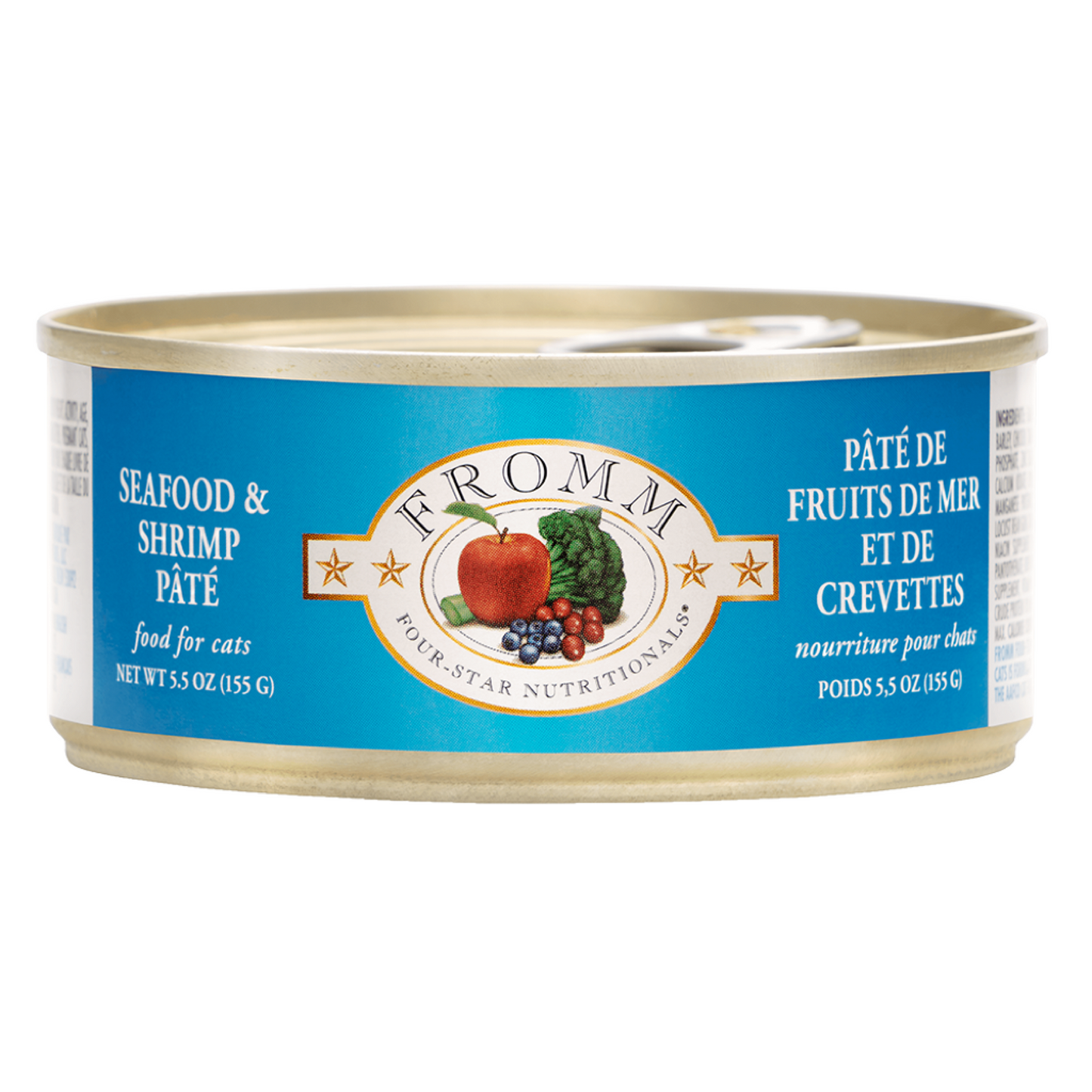 FROMM® FOUR STAR NUTRITIONALS® SEAFOOD & SHRIMP PÂTÉ WET CAT FOOD