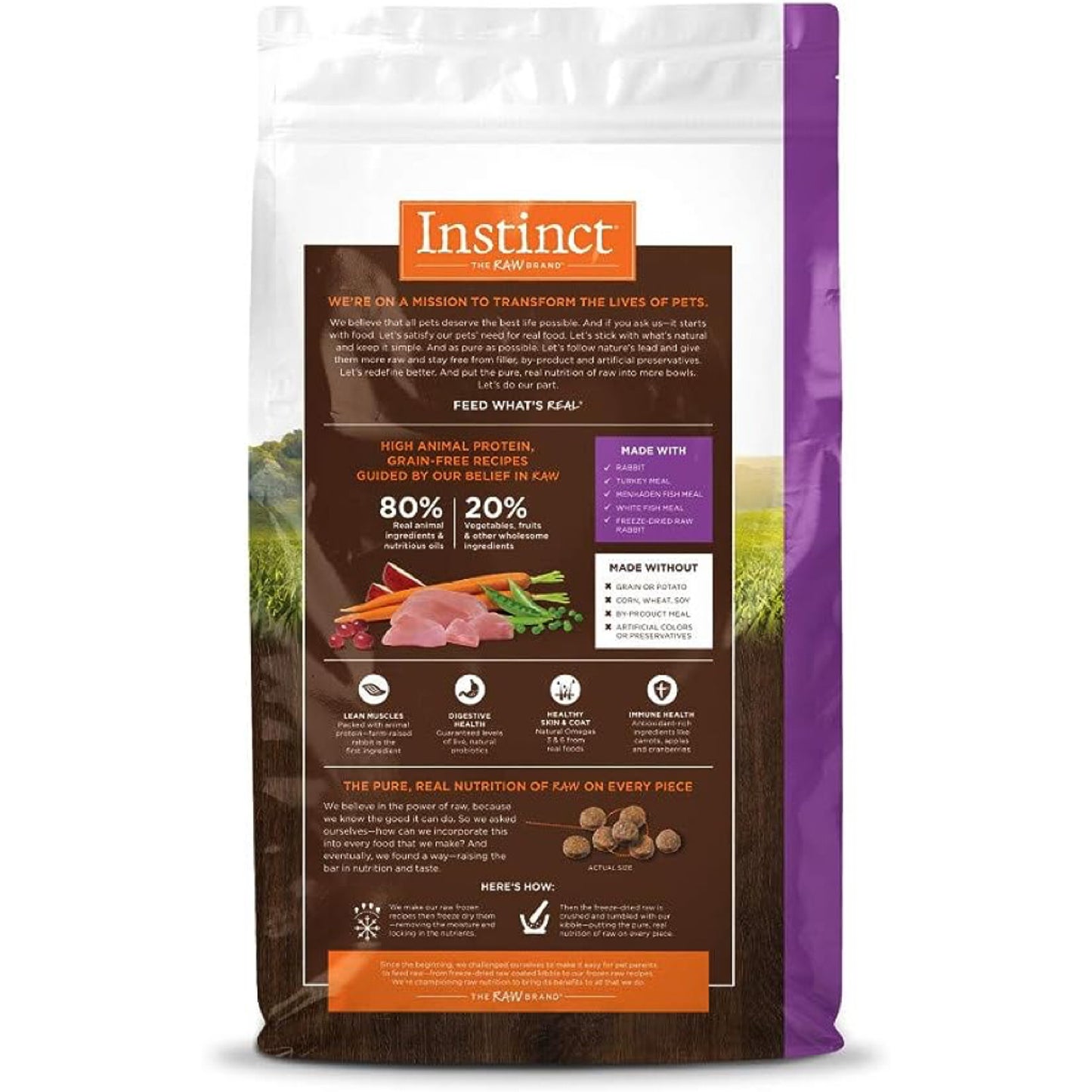 INSTINCT® CAT FOOD ORIGINAL REAL RABBIT RECIPE