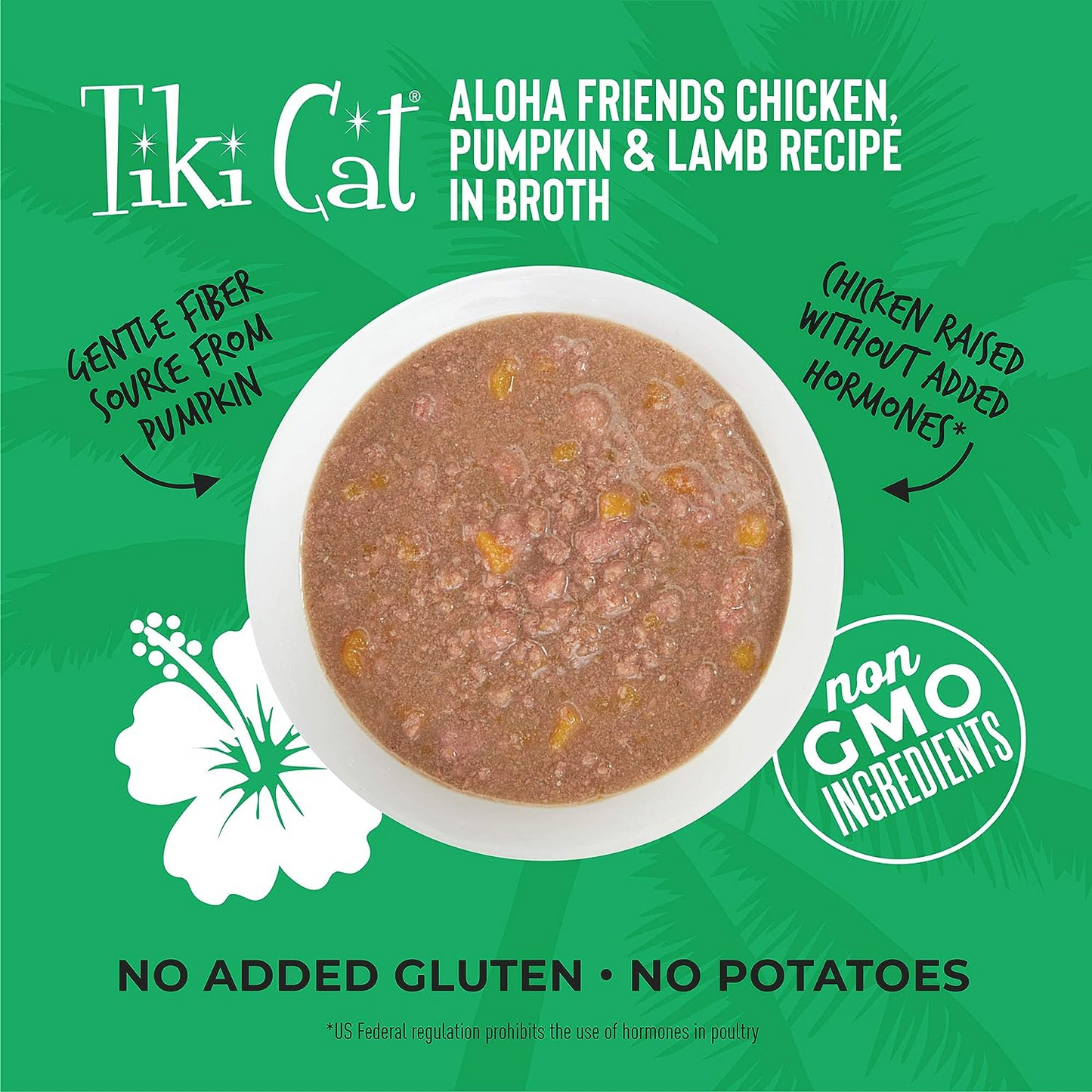 Tiki Cat® Aloha Friends™ Chicken, Pumpkin & Lamb Cat Wet Food