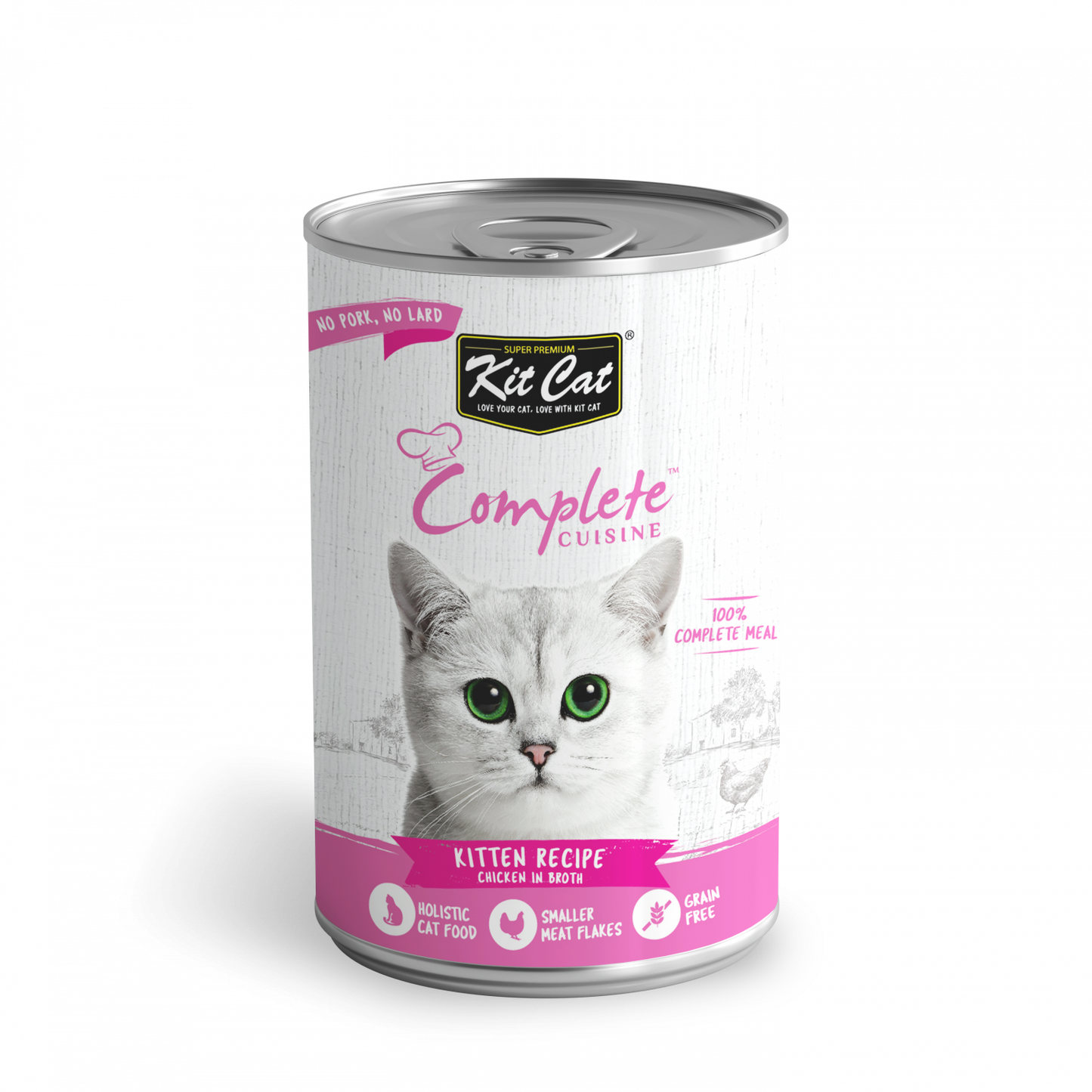 Kit Cat Complete Cuisine Chicken In Broth Kitten Recipe