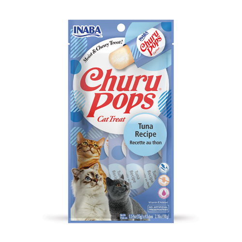 INABA Cat CHURU POPS Tuna Recipe
