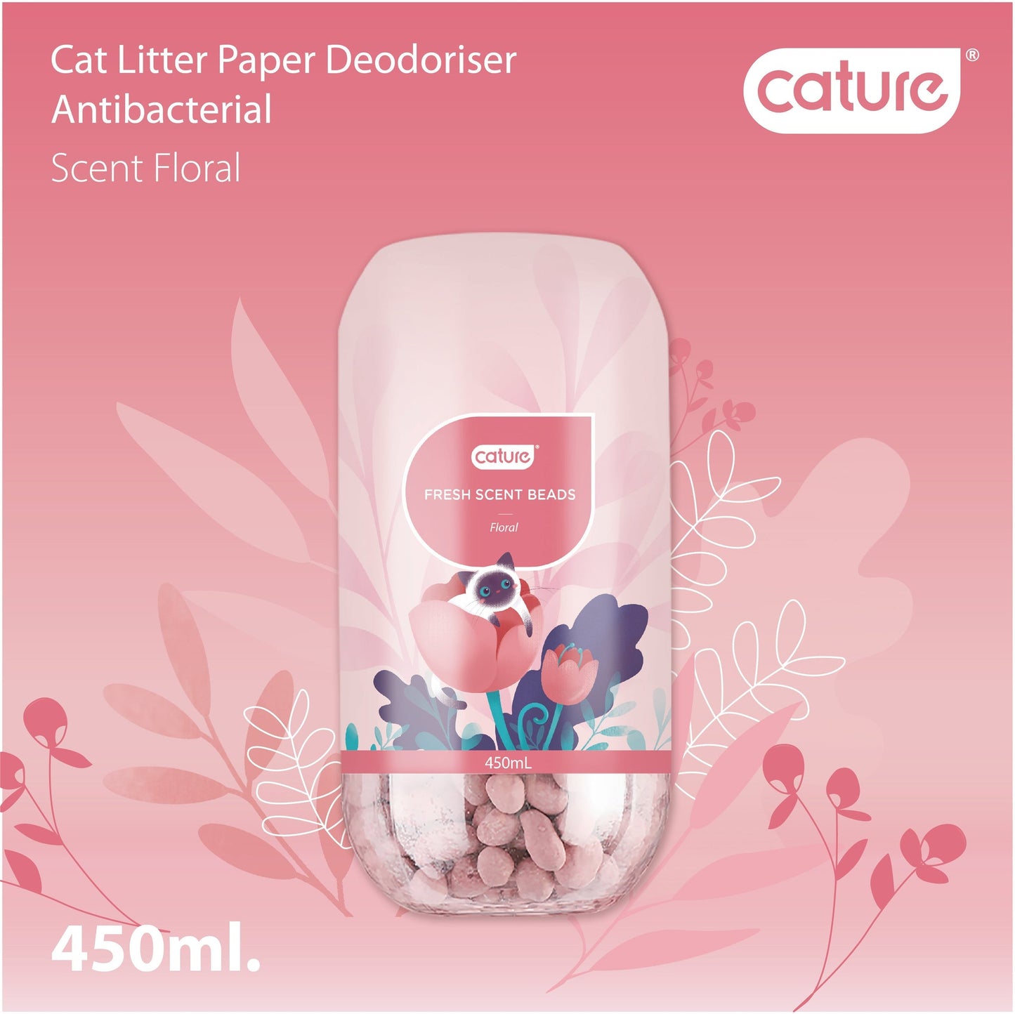 CATURE Cat Litter Paper Deodoriser Antibacterial