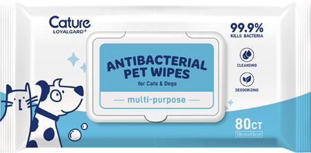 CATURE Antibacterial Pet Wipes(80s)