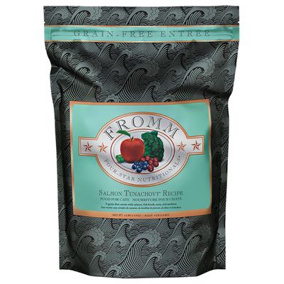 FROMM® FOUR STAR NUTRITIONALS® SALMON TUNACHOVY RECIPE DRY CAT FOOD