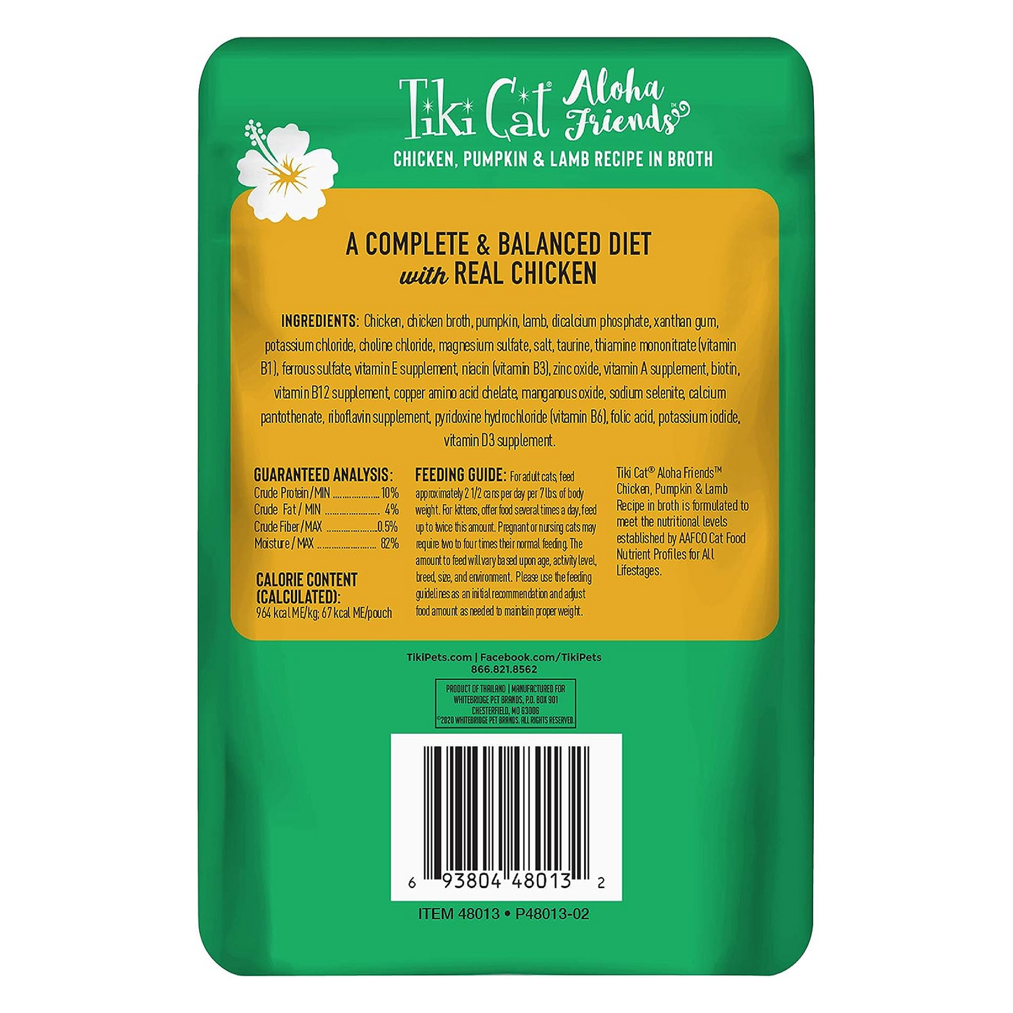 Tiki Cat® Aloha Friends™ Chicken, Pumpkin & Lamb Cat Wet Food