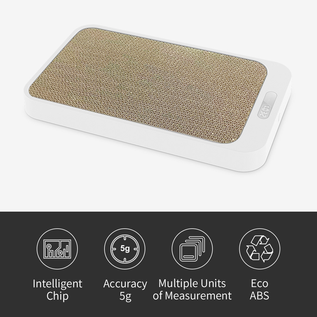HOMERUN ELECTRONIC DIGITAL PET SCALE WITH CAT SCRATCHING BOARD