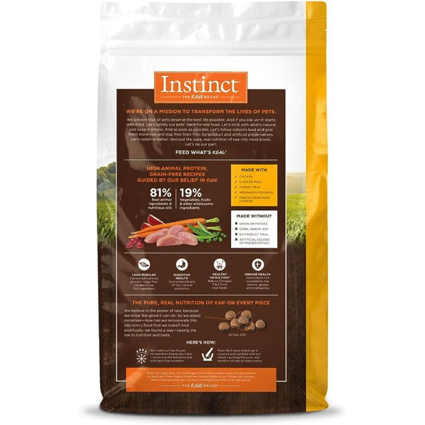 INSTINCT® CAT FOOD ORIGINAL REAL CHICKEN RECIPE
