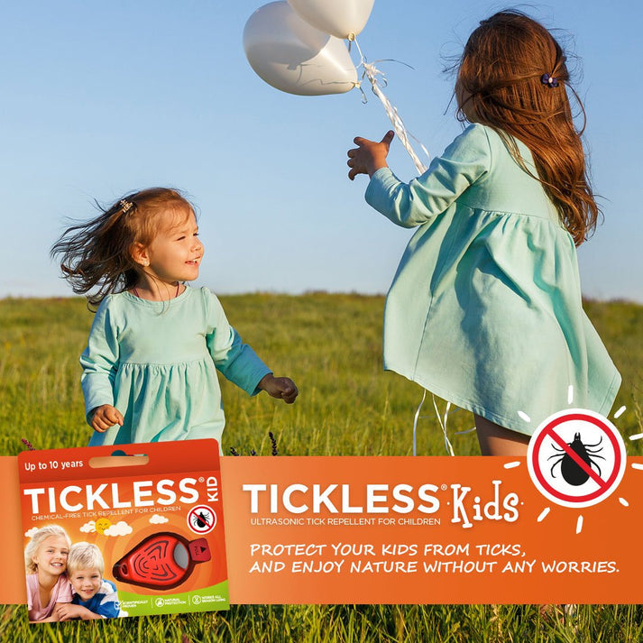 TICKLESS® Kid Ultrasonic Tick Repellent - Orange