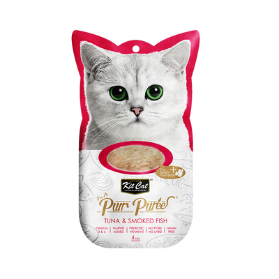 Kit Cat Purr Puree Tuna & Smoked Fish product image 1