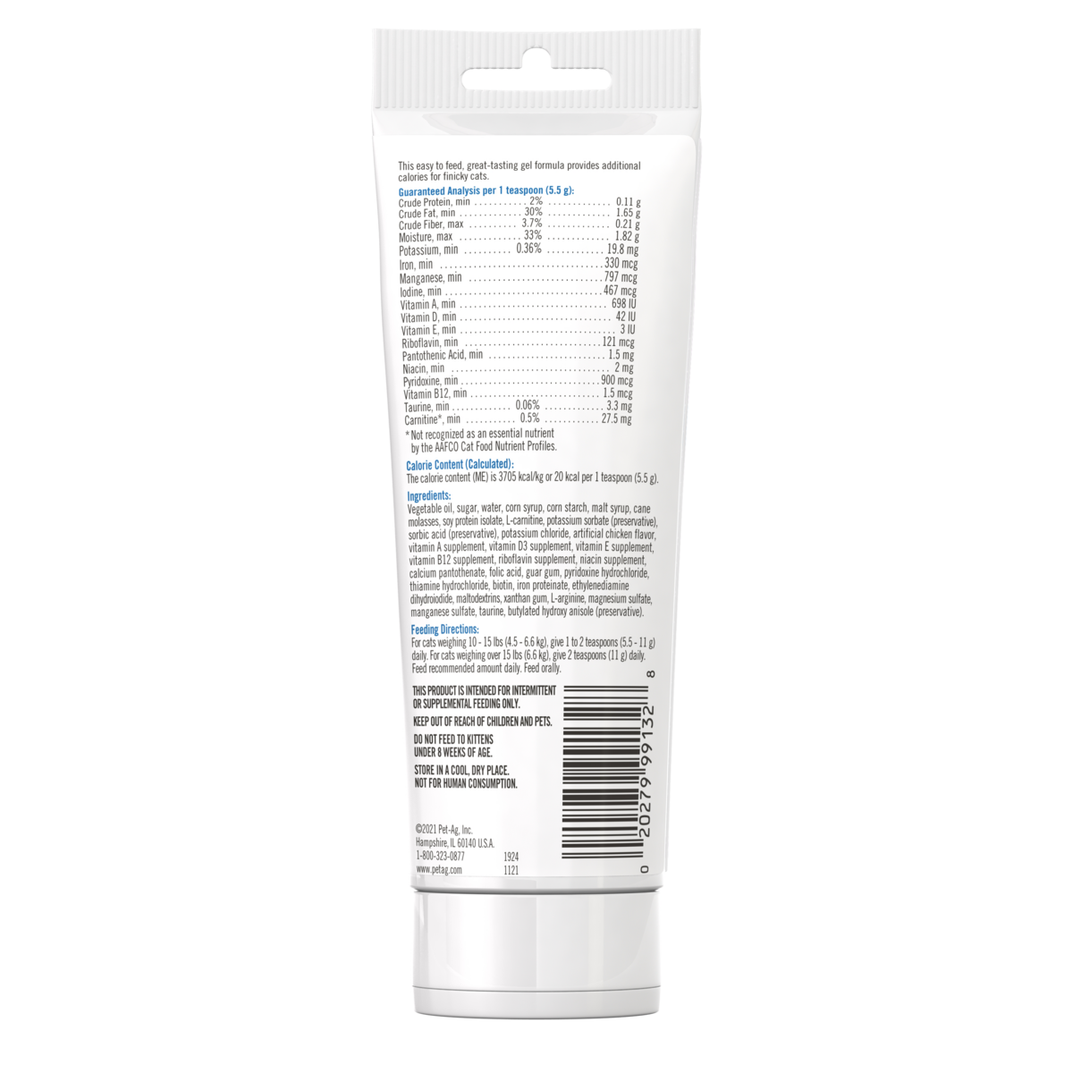 PetAg High Calorie Gel Supplement for Cats