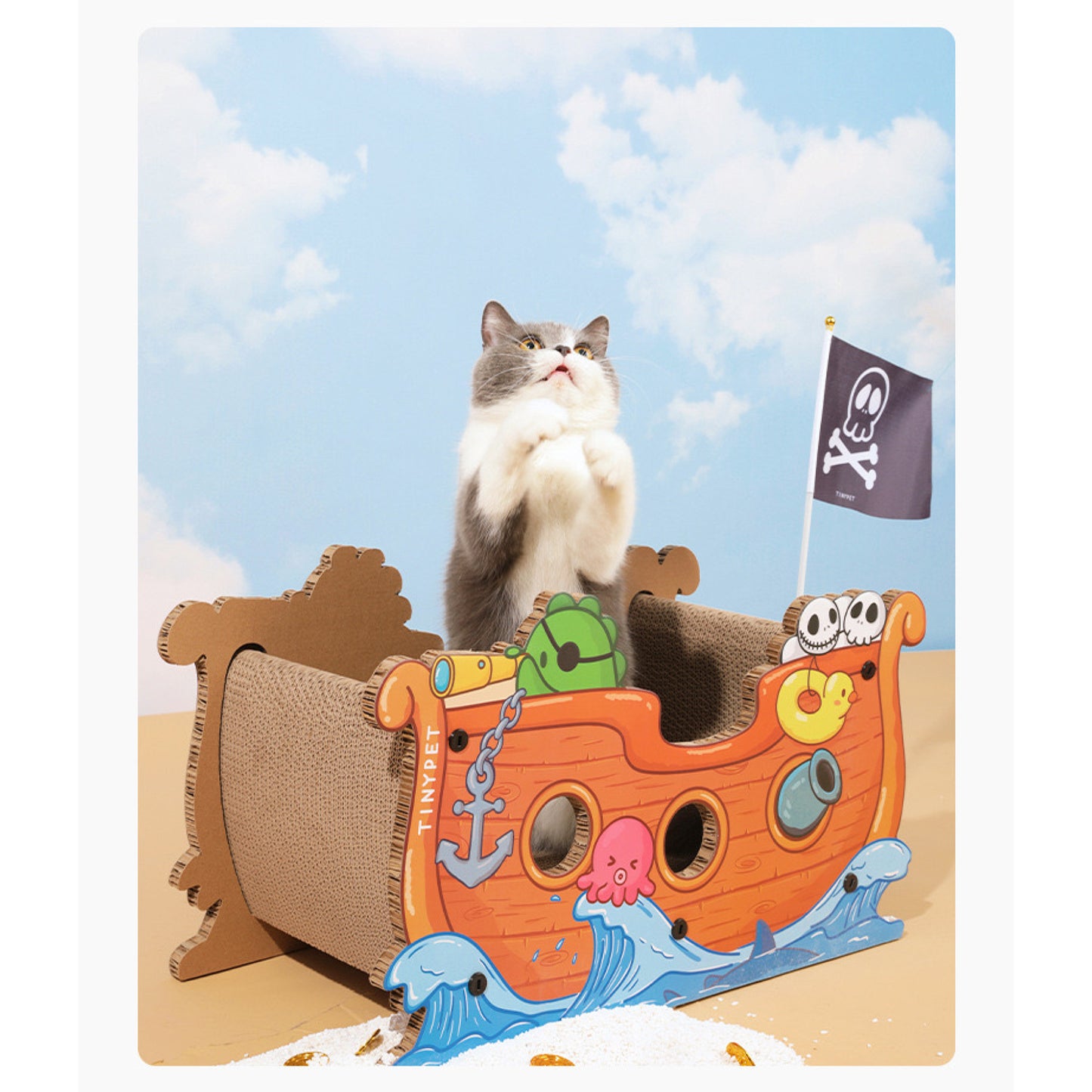 TINYPET Corsair Cat Scratcher