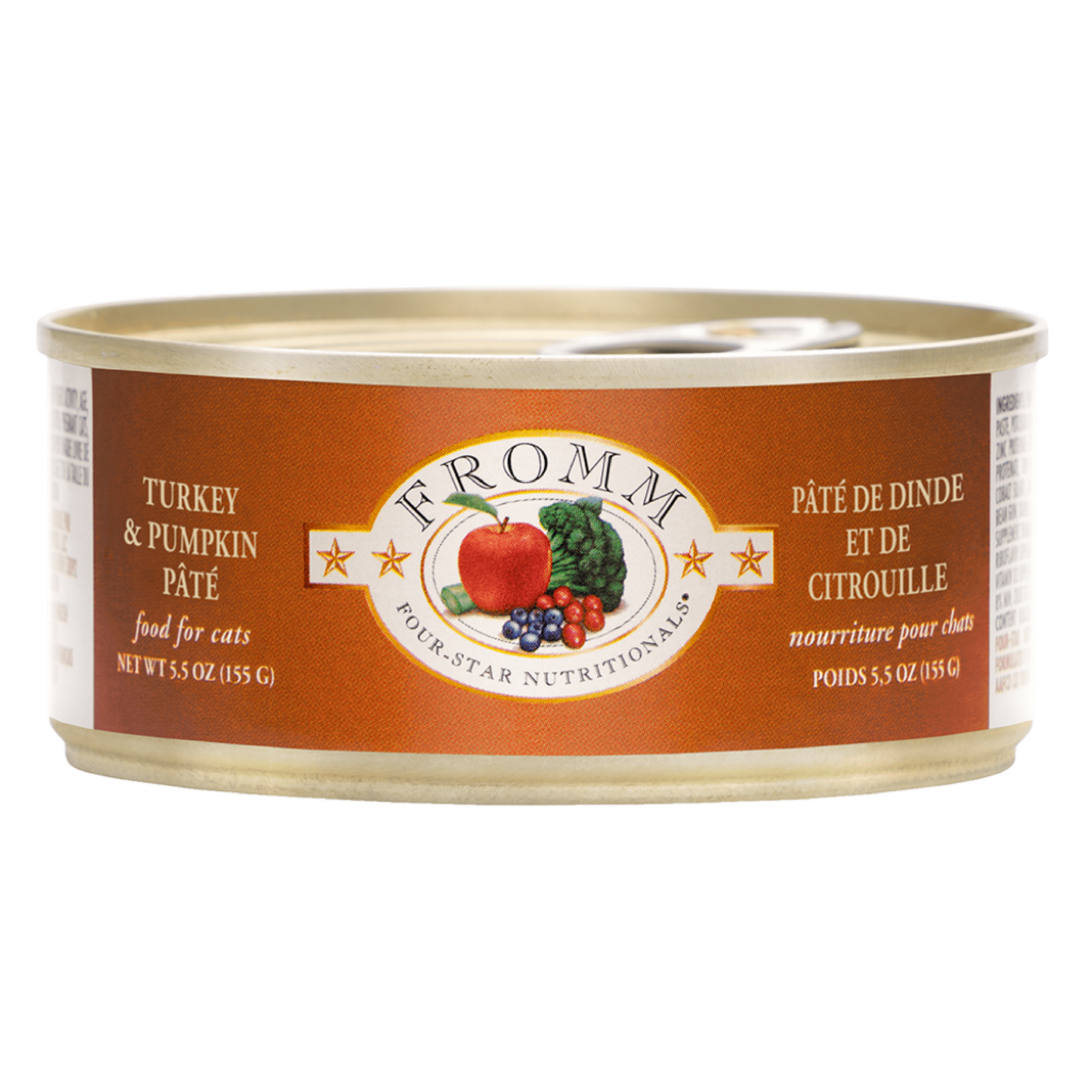 FROMM® FOUR STAR NUTRITIONALS® TURKEY & PUMPKIN PÂTÉ WET CAT FOOD