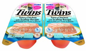 INABA INABA CAT Twin CUPS (Tuna & Chicken with Scallop) 1 Pack (70 g) current Canpet package