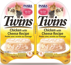 INABA INABA CAT Twin CUPS (Chicken with Cheese) 1 Pack (70 g) current Canpet package