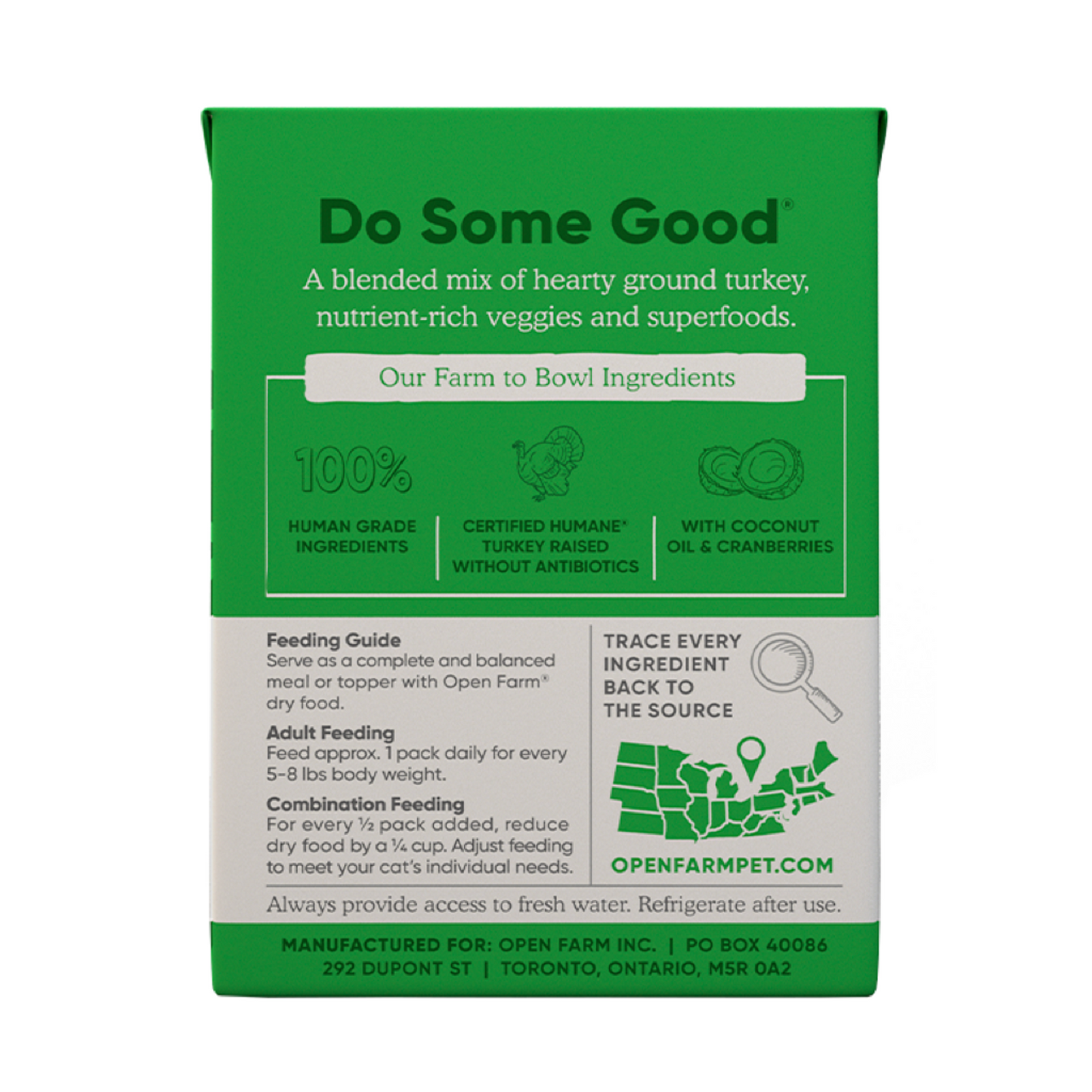 OPEN FARM Homestead Turkey Rustic Blend Wet Cat Food