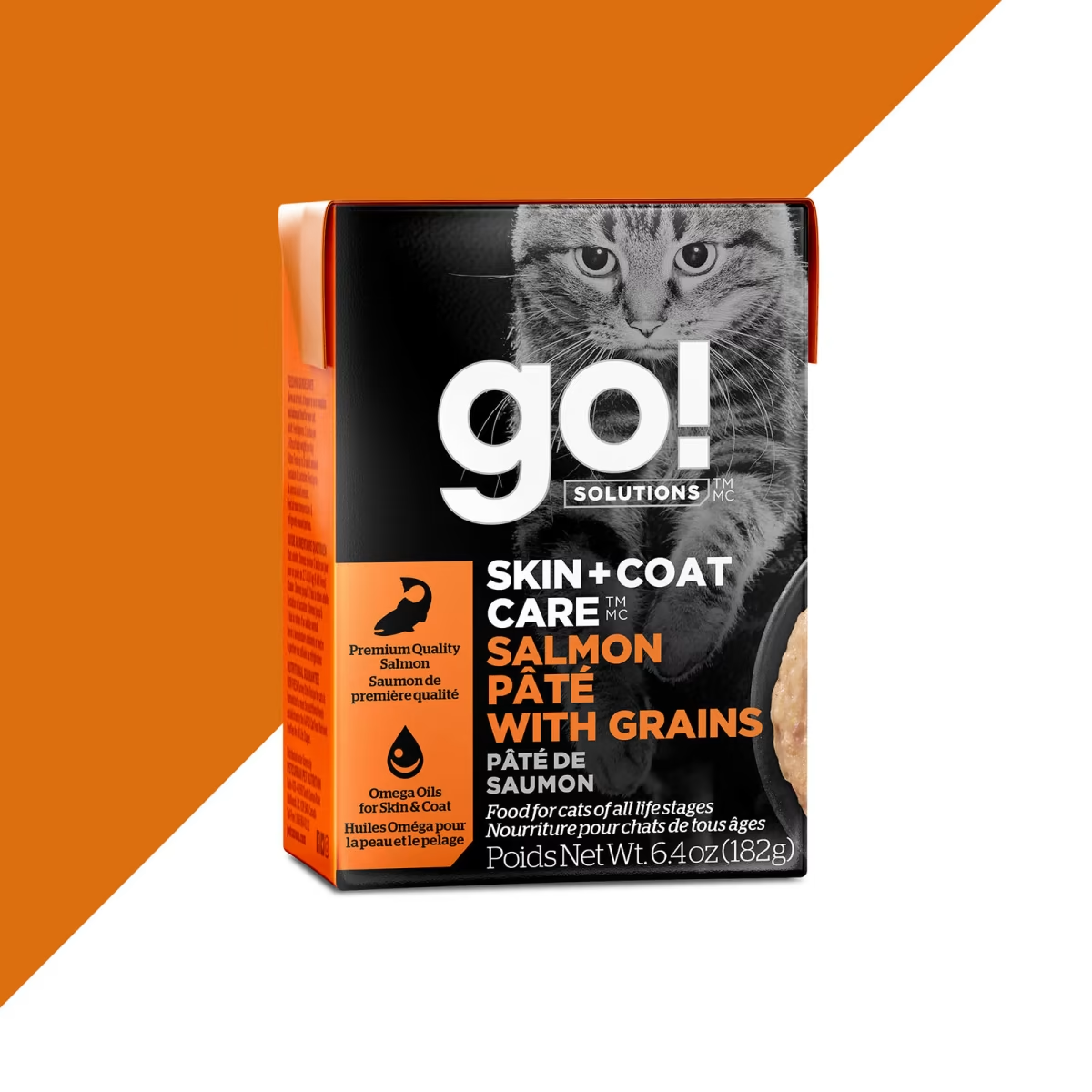 Go!SKIN + COAT CARE SALMON PÂTÉ WITH GRAINS CAT FOOD