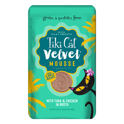 Tiki Cat® Velvet Mousse™ Tuna & Chicken Wet Cat Food