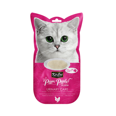 Kit Cat Purr Puree Plus+ Chicken & Cranberry (Urinary Care) product image 1