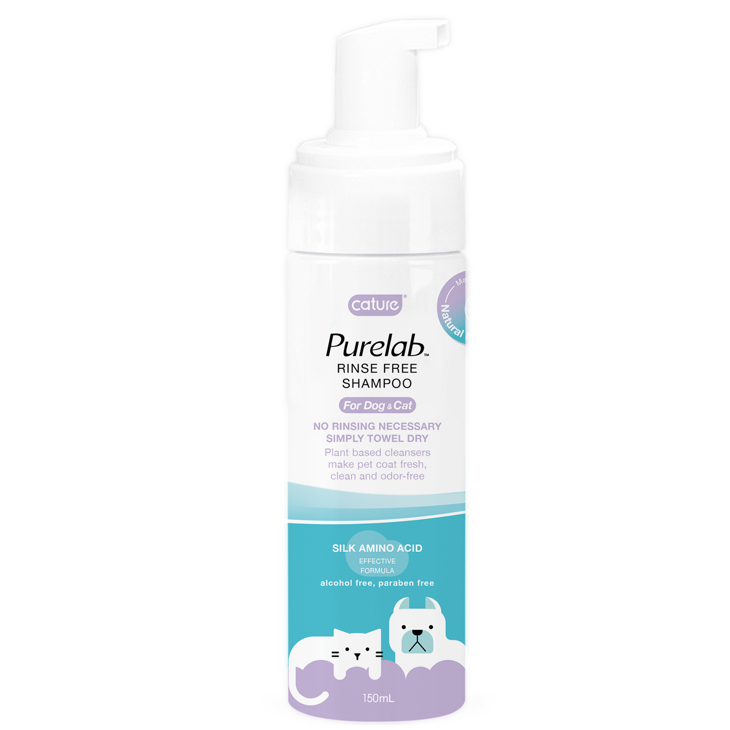 CATURE - Purelab Pet Dry Wash Shampoo 150ml