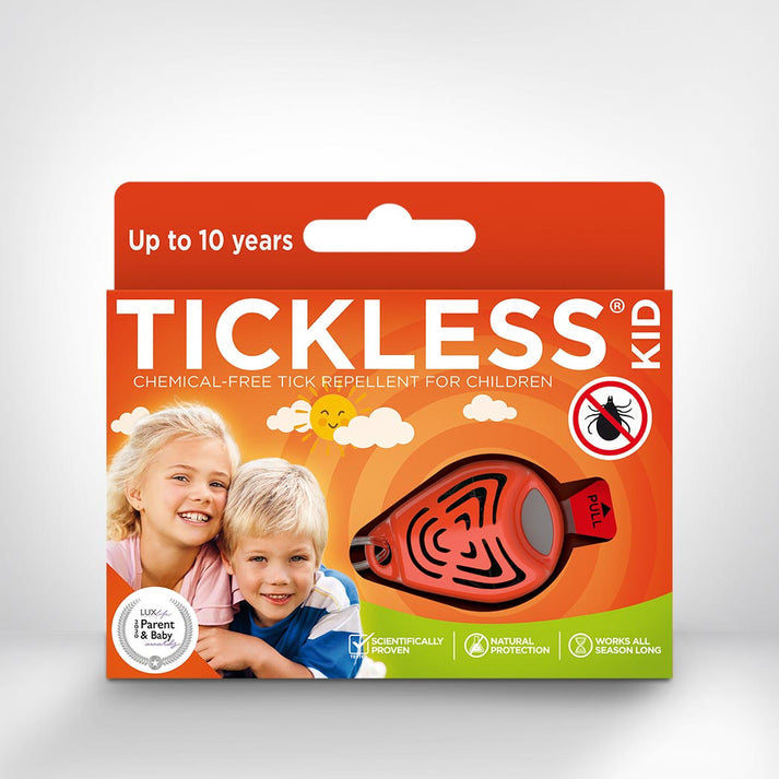 TICKLESS® Kid Ultrasonic Tick Repellent - Orange