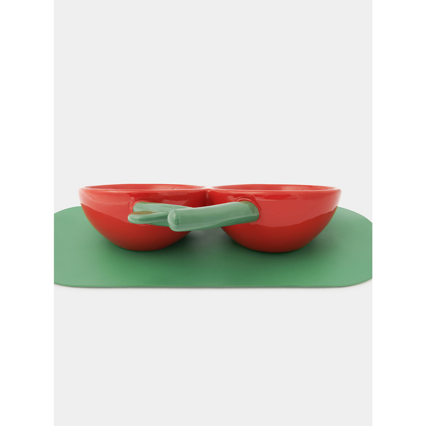 VETRESKA CHERRY CERAMIC PET BOWL