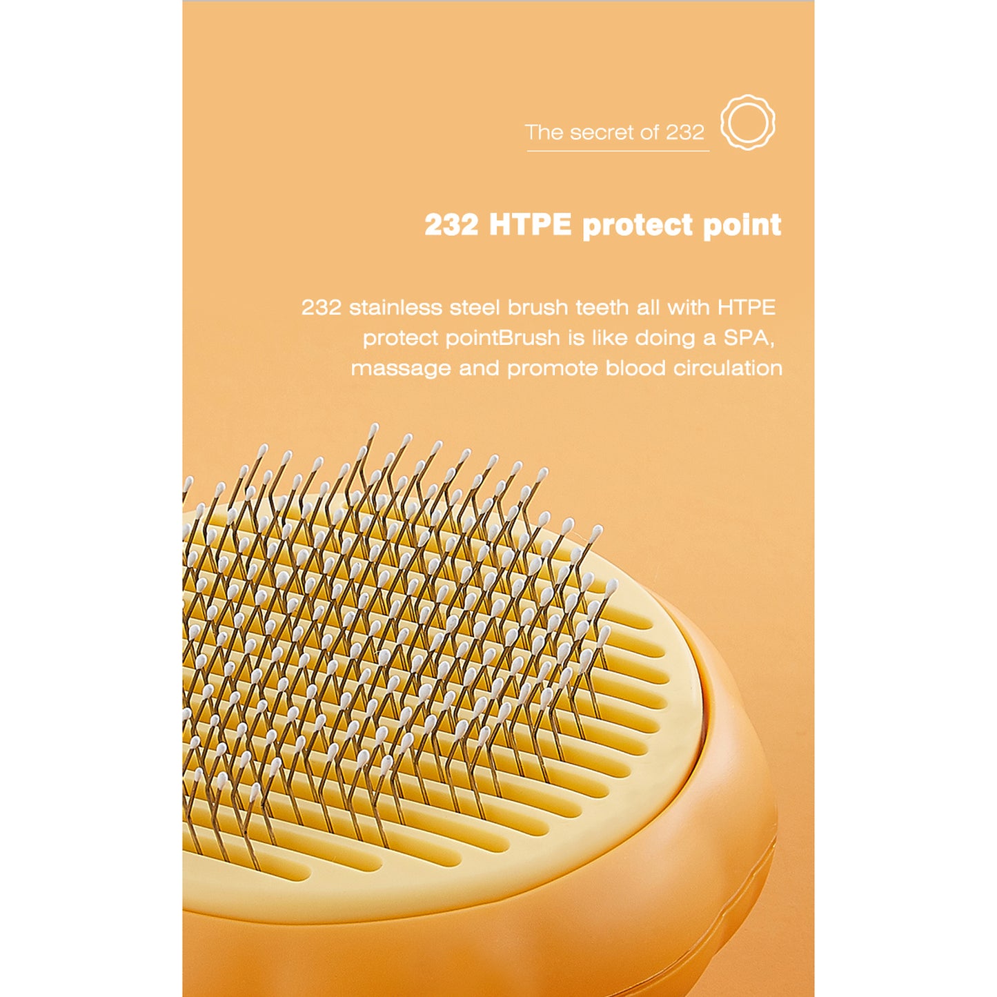 Aiwo Deshedding Pet Pumpkin Hair Brush