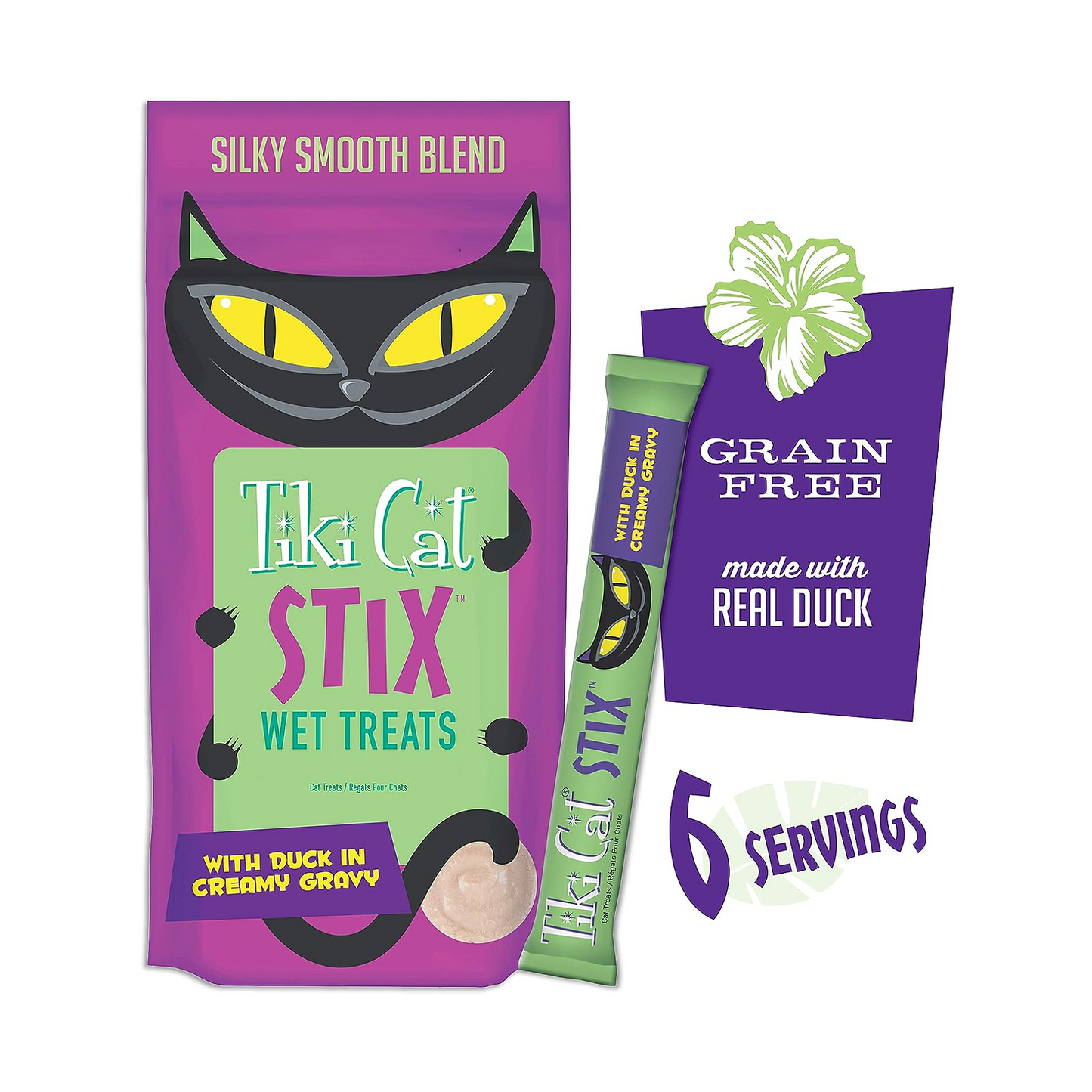 Tiki Cat Stix® Duck Wet Cat Treats