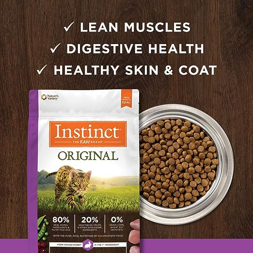 INSTINCT® CAT FOOD ORIGINAL REAL RABBIT RECIPE