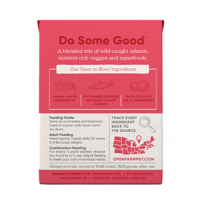 OPEN FARM Wild-Caught Salmon Rustic Blend Wet Cat Food product image 2