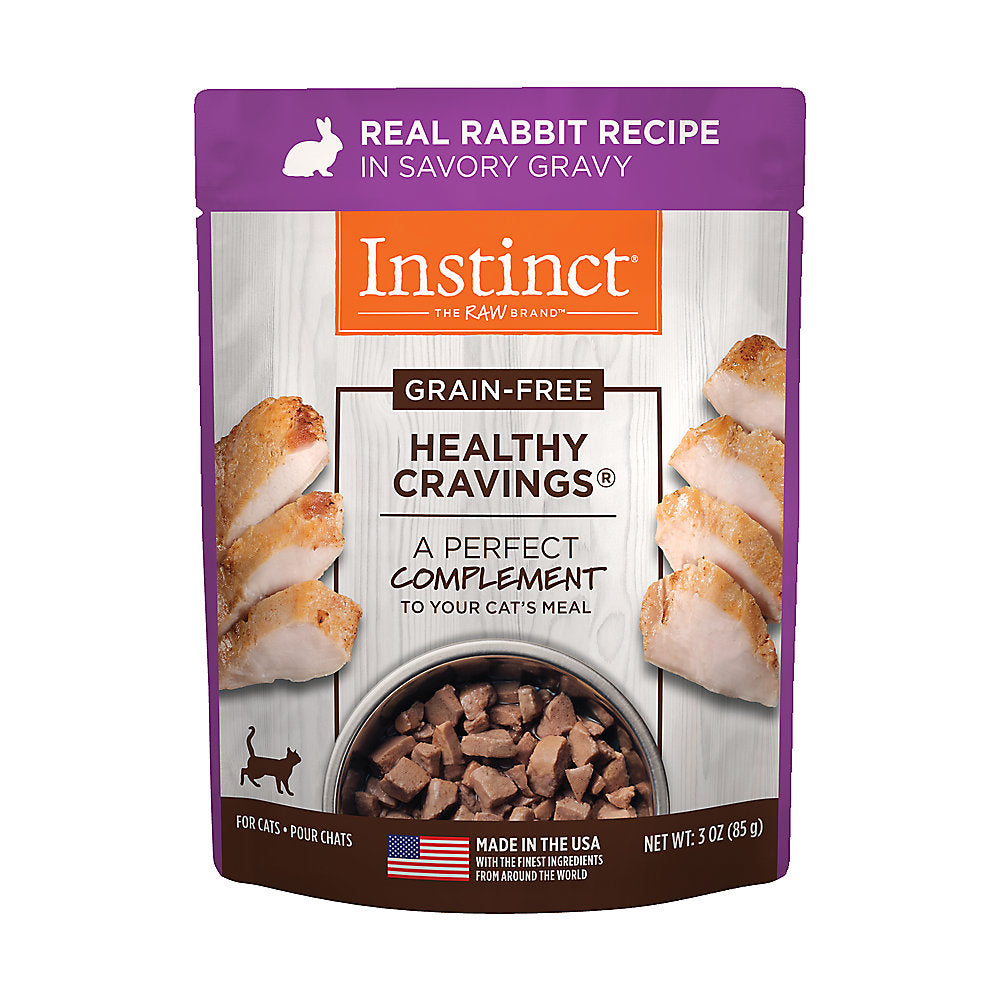INSTINCT® CAT FOOD HEALTHY CRAVINGS REAL RABBIT RECIPE