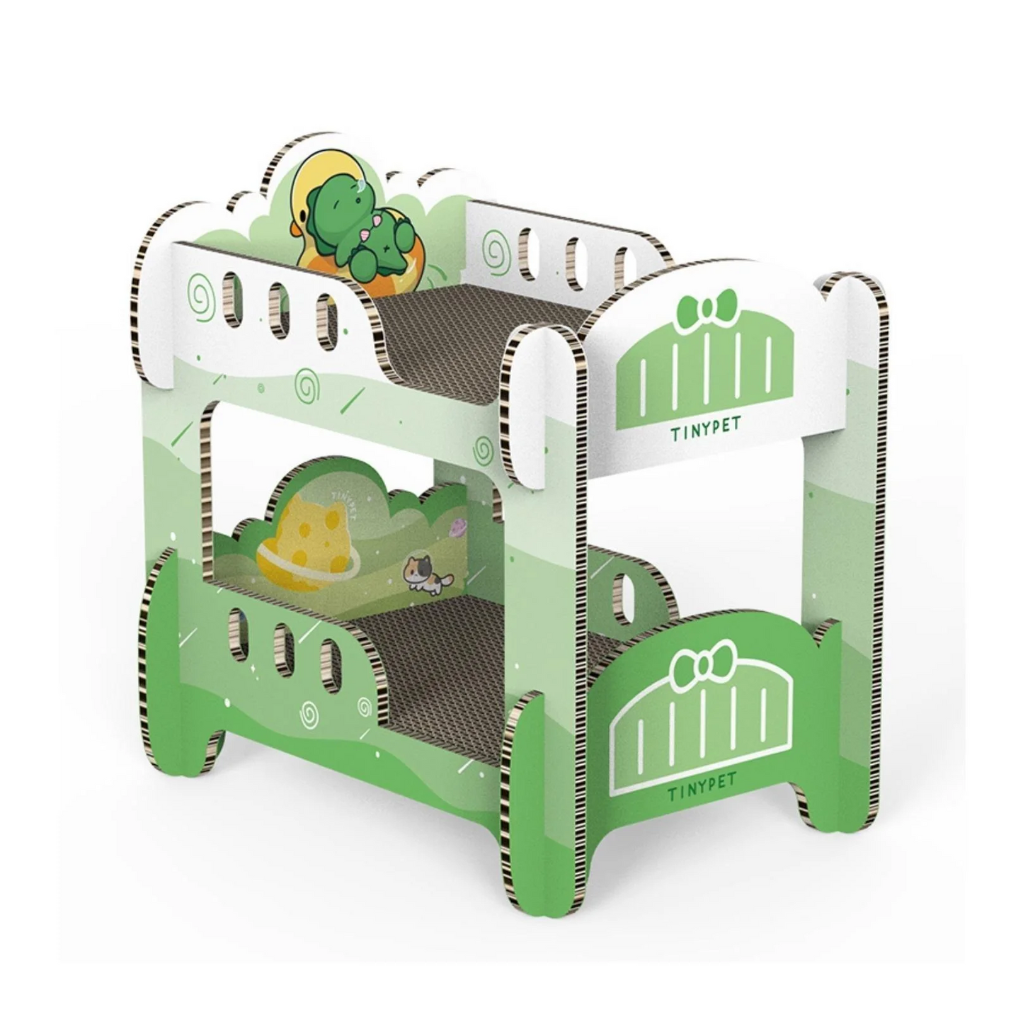 Tinypet "Bunk Bed" Scratching Board Cat Scratcher