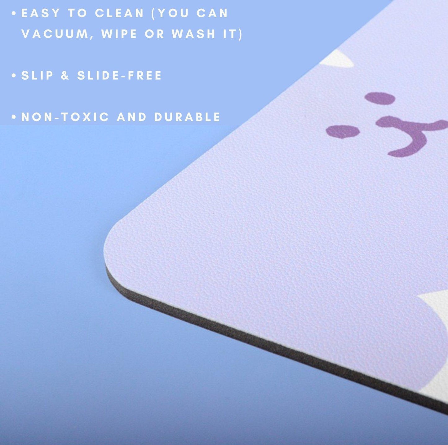 Miaoho Kitty Family Pet Food Mat