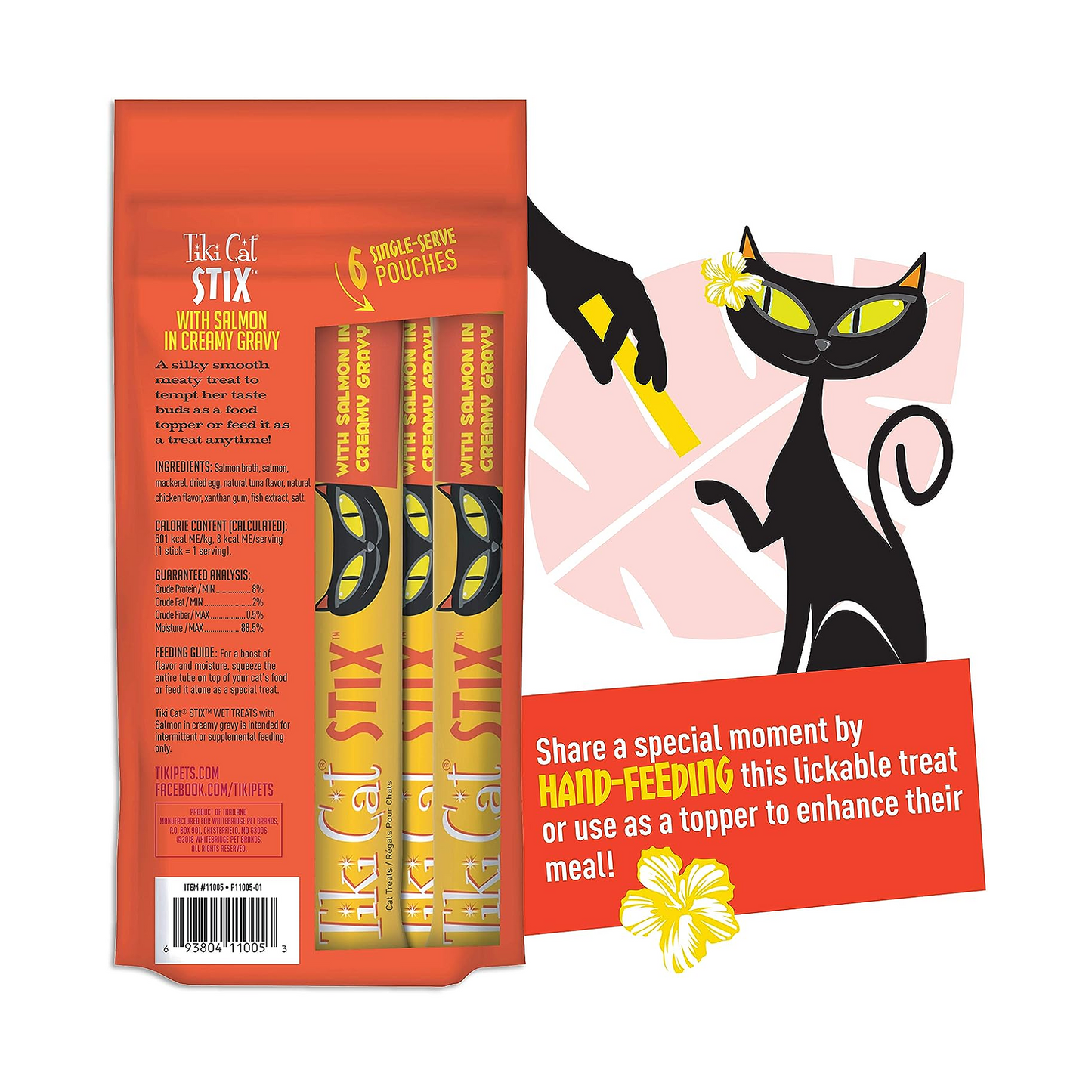 Tiki Cat Stix® Salmon Wet Cat Treats