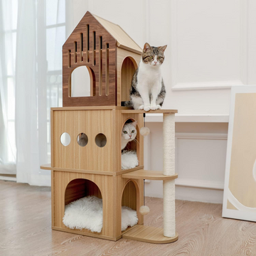 Original | PAWZ Road 44-in Cat House Tower | gallery image 01 | source preserved by v3