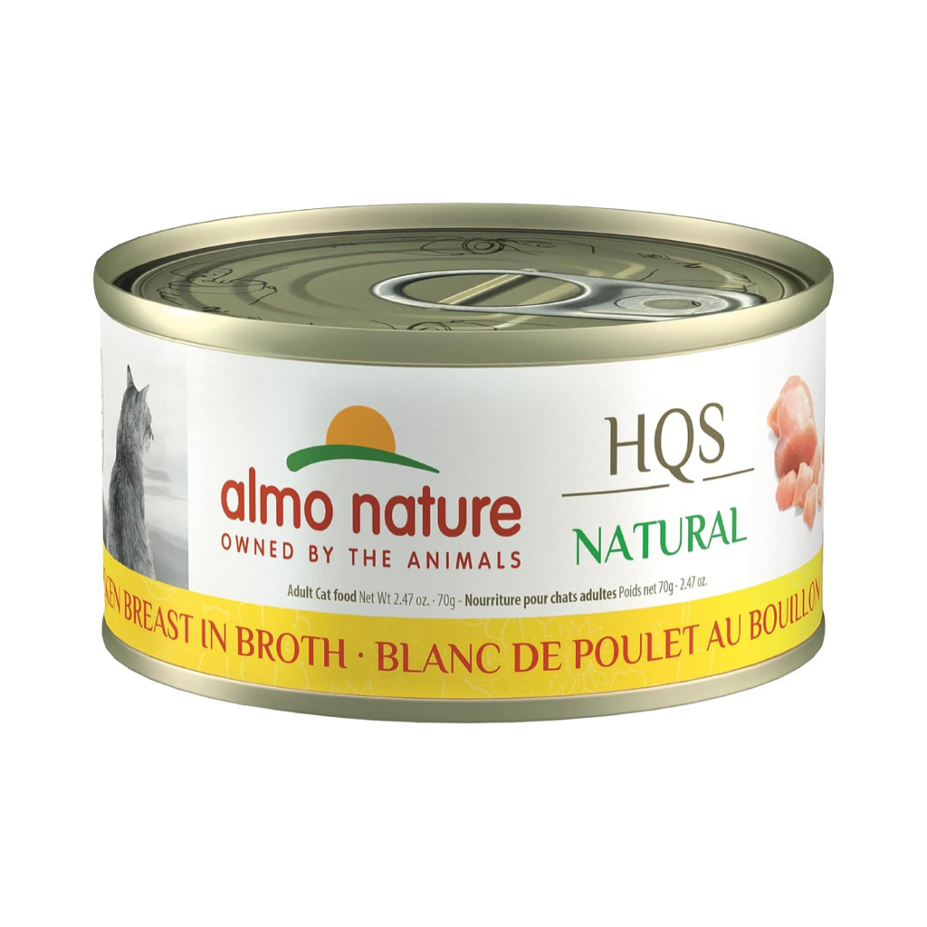 ALMO NATURE HQS Natural Chicken Breast in broth Cat Food