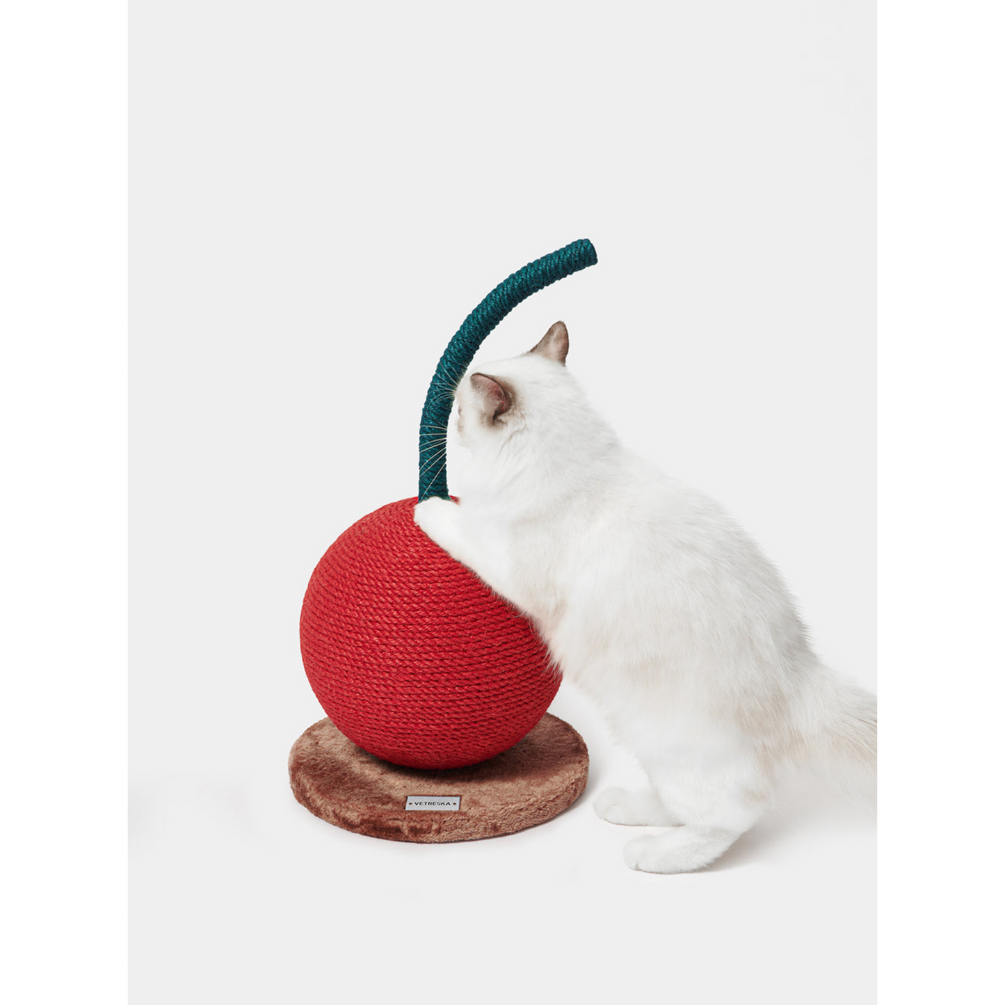 VETRESKA CHERRY CAT SCRATCHING BALL