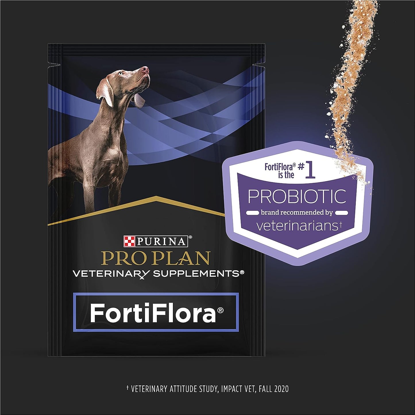 PRO PLAN VETERINARY SUPPLEMENTS® SUPPLEMENTS FortiFlora® Powdered Probiotic Supplement for Dogs