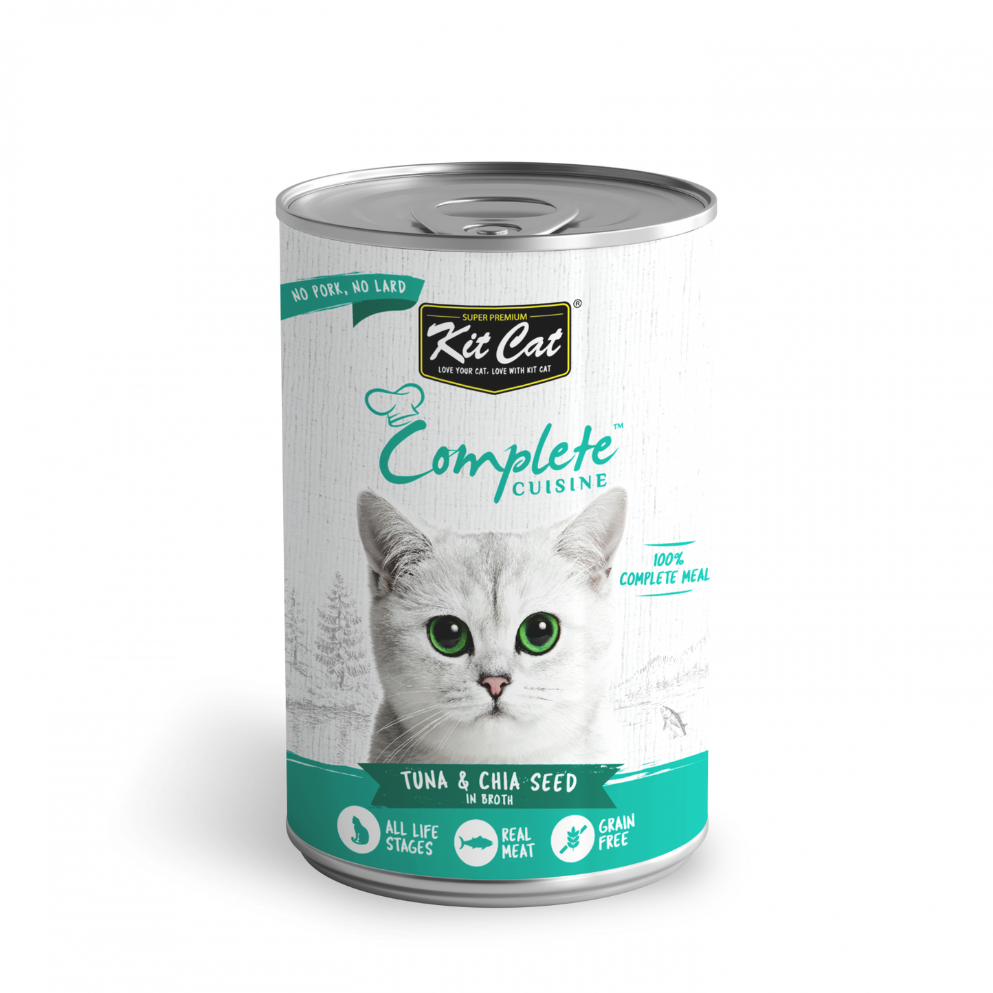 Kit Cat Complete Cuisine Tuna And Chia Seed In Broth