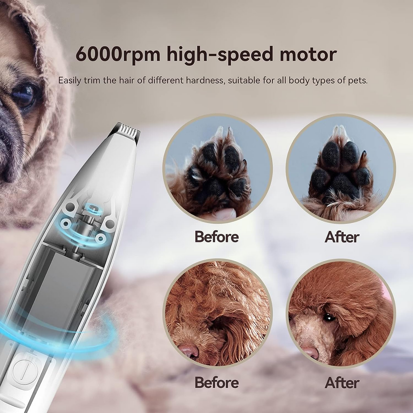 PAWBBY Pet Clipper Trimmer