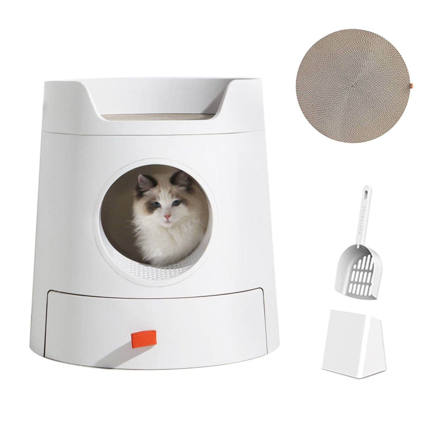 米尾 猫城堡猫砂盆组合套装