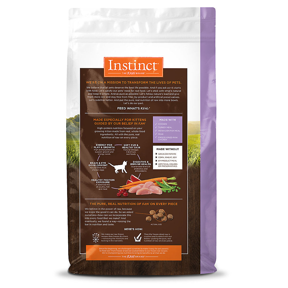 INSTINCT® CAT FOOD ORIGINAL REAL CHICKEN RECIPE FOR KITTENS
