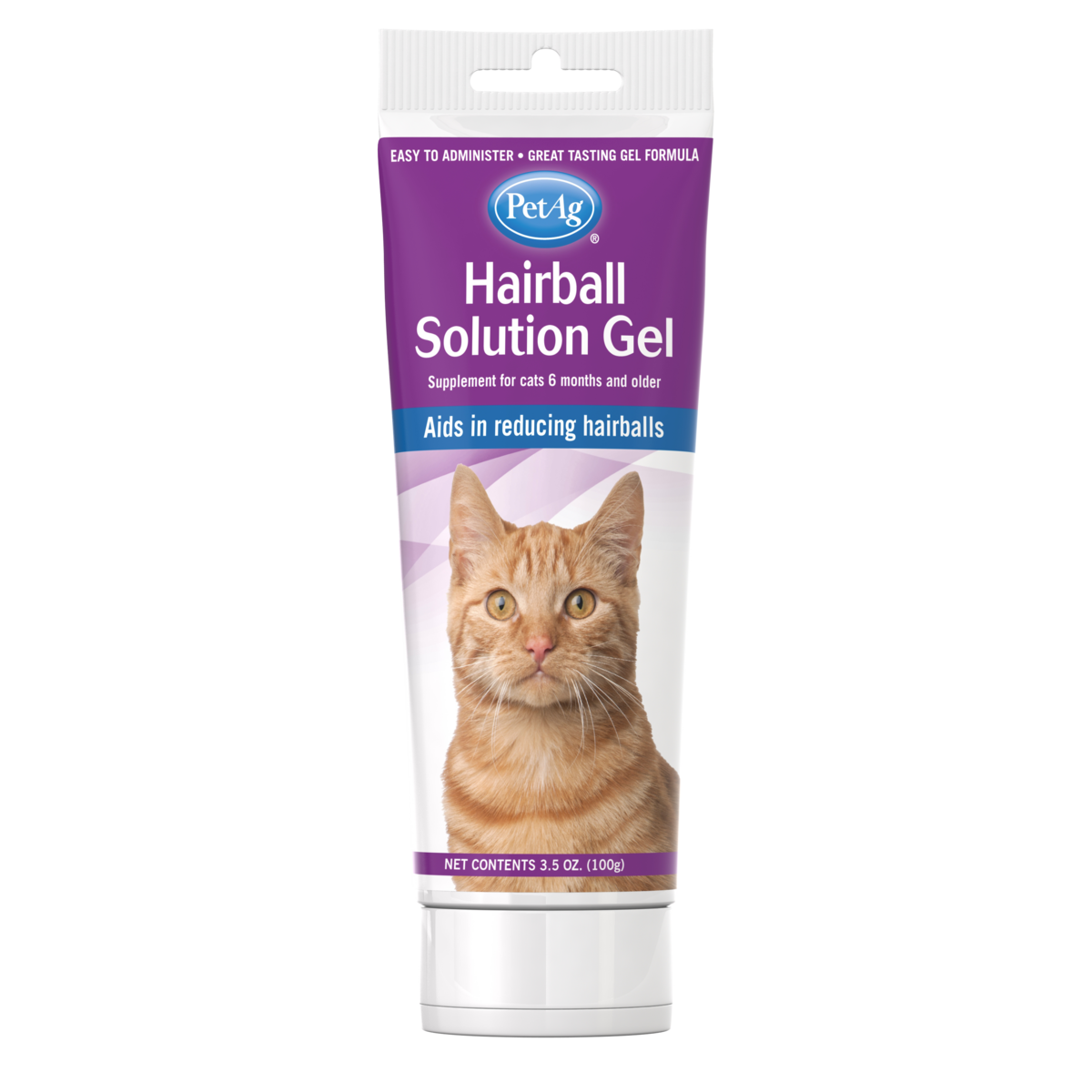 PetAg Hairball Solution Gel Supplement for Cats