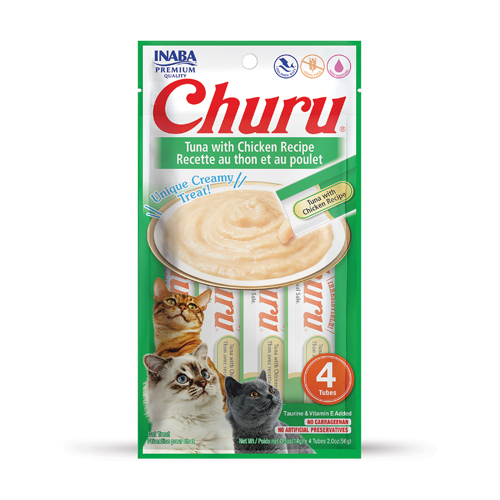 INABA Cat CHURU Tuna with Chicken Recipe