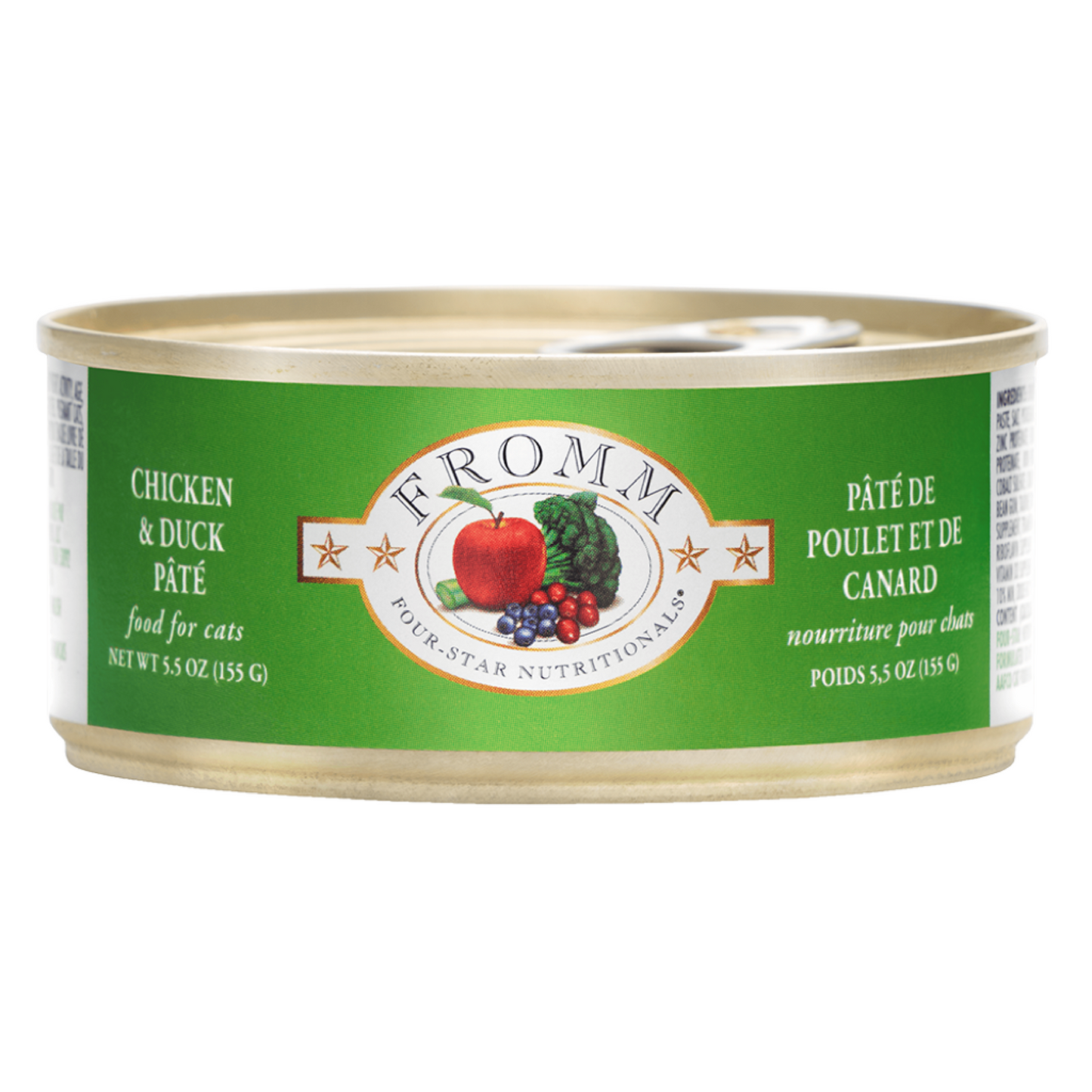 FROMM® FOUR STAR NUTRITIONALS® CHICKEN & DUCK PÂTÉ WET CAT FOOD