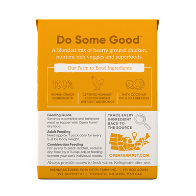 OPEN FARM Harvest Chicken Rustic Blend Wet Cat Food product image 2