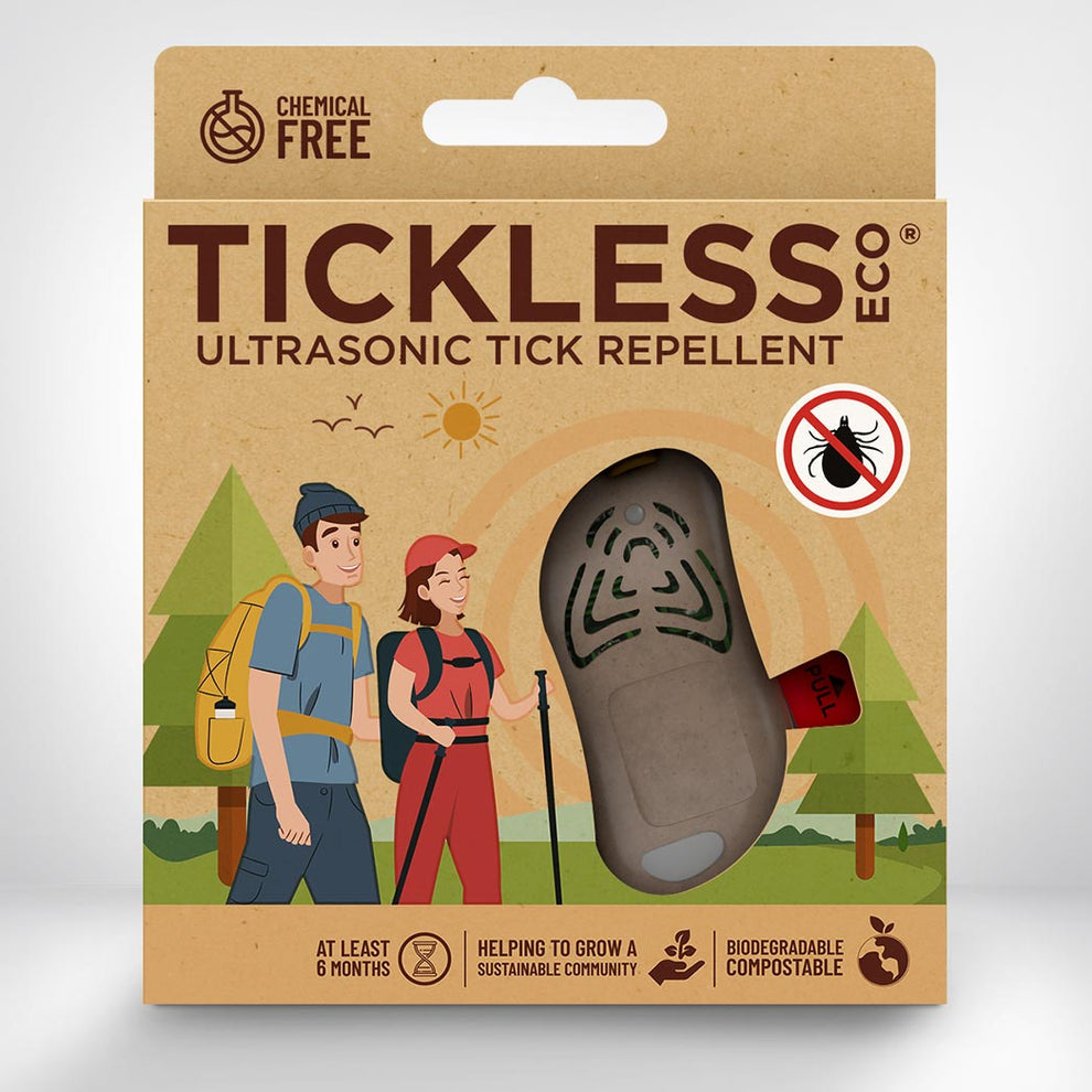 TICKLESS® ECO Human Ultrasonic Tick Repellent - Brown