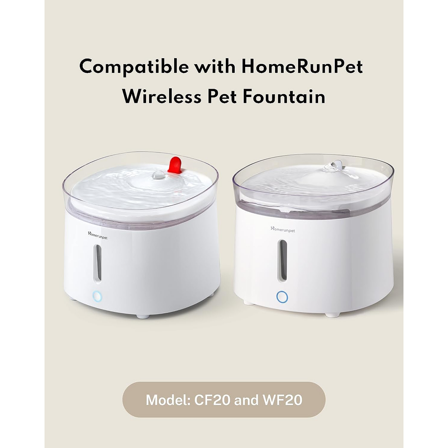 Homerunpet Cat Water Fountain