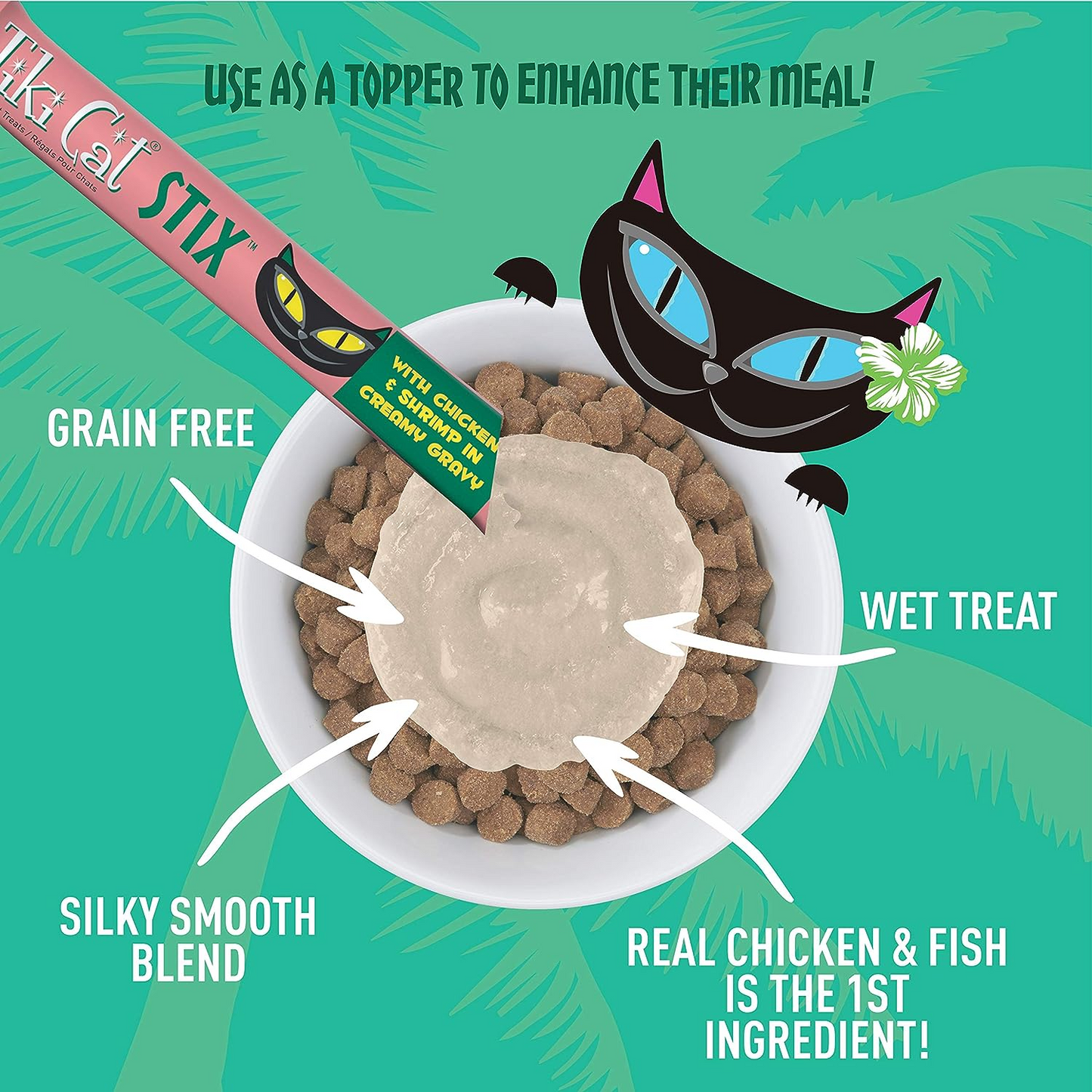 Tiki Cat Stix® Chicken & Shrimp Wet Cat Treats